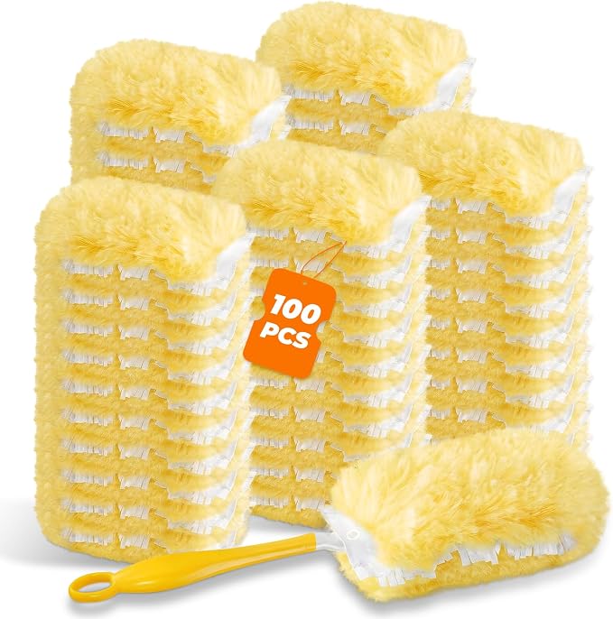 100 Count 360° Heavy Duty Duster Refills Compatible by BECORRECT