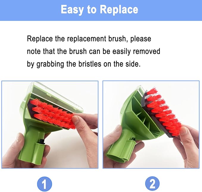 Upgraded 1400B Little Green 5.3" Detachable Tough Stain Brush Tool Replacement - Image 6