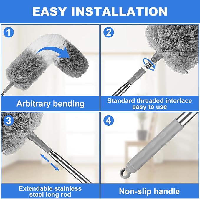 Dusters for Cleaning, Feather Duster - Image 3
