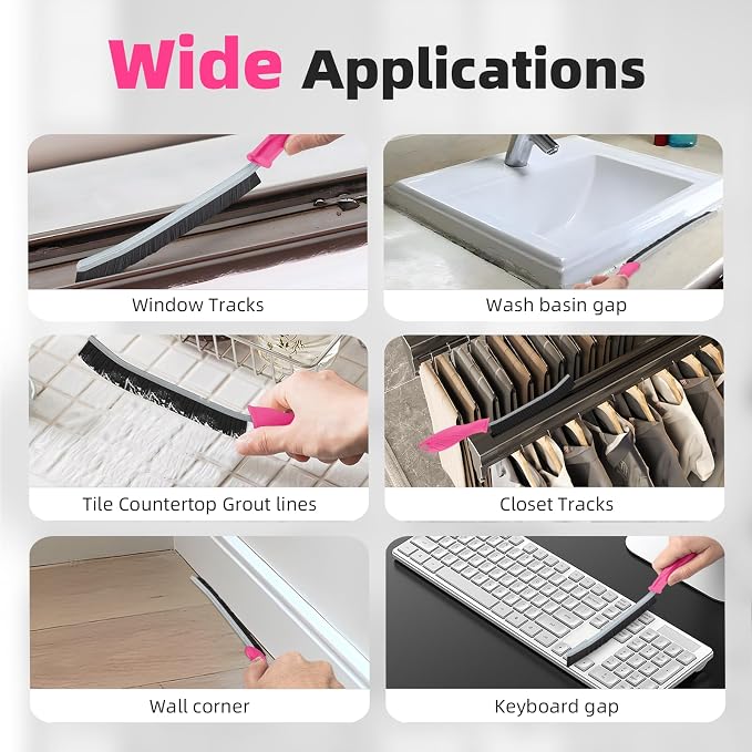 Hard Bristle Crevice Cleaning Brush - Image 6