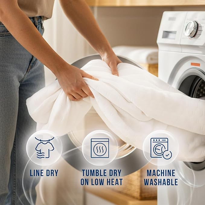 Luxury Full Size Tencel Waterproof Mattress Protector Deep Pocket - Premium Cooling Bed Cover Pad - Hypoallergenic & Allergy-Friendly - Oeko-Tex Certified - Ultra Soft & Breathable