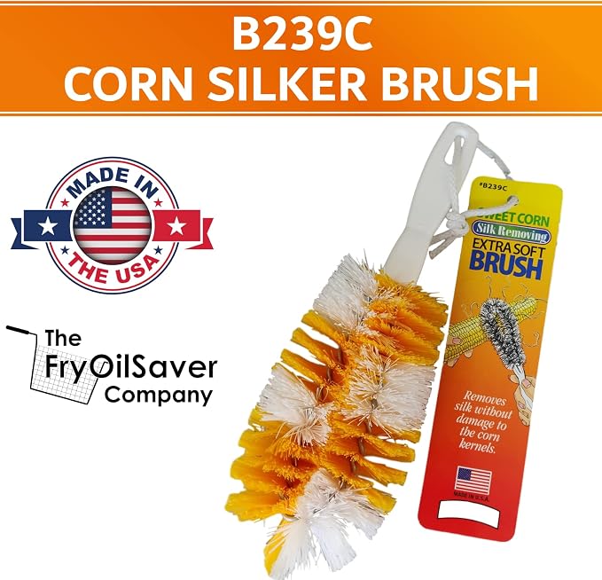 Corn De-Silker Brush | Bristled Veggetable Scrubber - Image 6