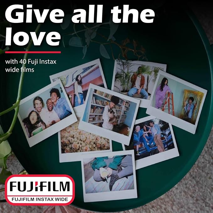 Fujifilm Wide Instant Film Twin Pack X2 + Camera and Lens Cleaning Cloth - Image 7
