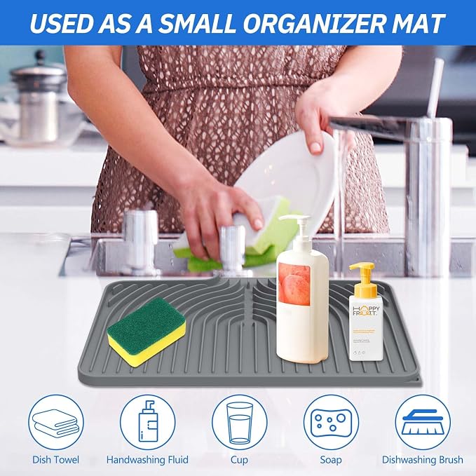 Compact Dish Drying Mat - Image 6