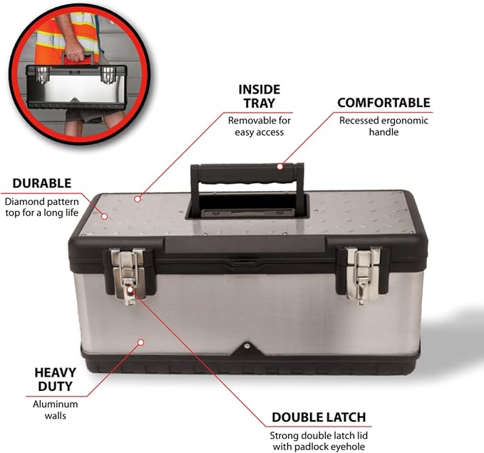 Performance Tool W54020 20-Inch Tool Box - Image 2