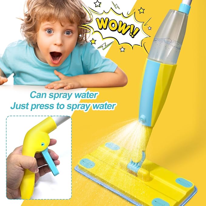 Spray Mop Kids Montessori Love Toy Set - Image 4