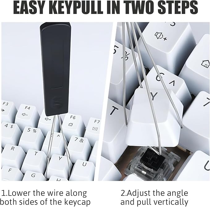 8 Piece Keyboard Keycap Remover, Switch Puller Set - Image 5