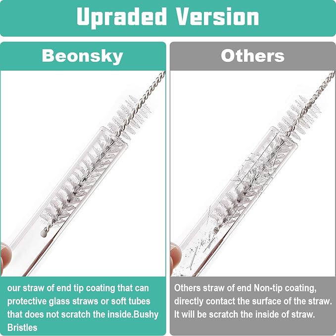 Straw Cleaner Brush for Stanley, Bottle and Silicone Straw - Image 3