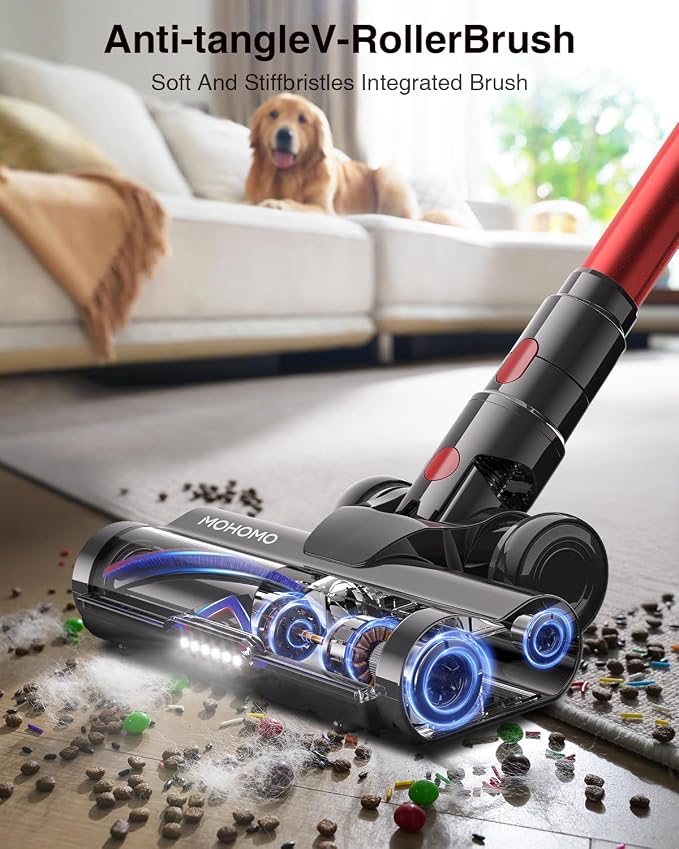 Cordless Vacuum Cleaner, 600W/50KPa/70Mins Vacuum Cleaners - Image 4