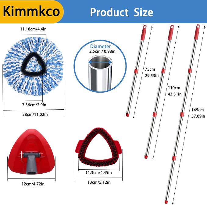 Small Spin Mop Replacement Head - Image 8