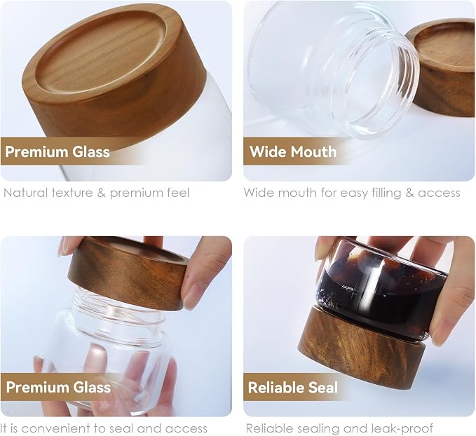2-Pack 4 oz Leakproof Mason Jars - Image 9