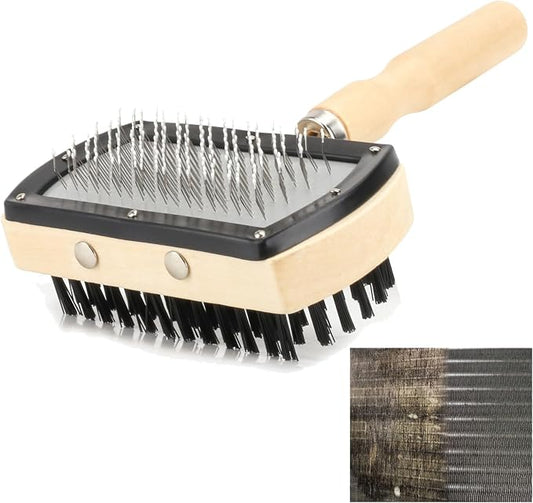 Coil Cleaner Brush for AC, Double Sided Air Conditioner Coil Cleaning Brush for by AtaderKayakAccessories