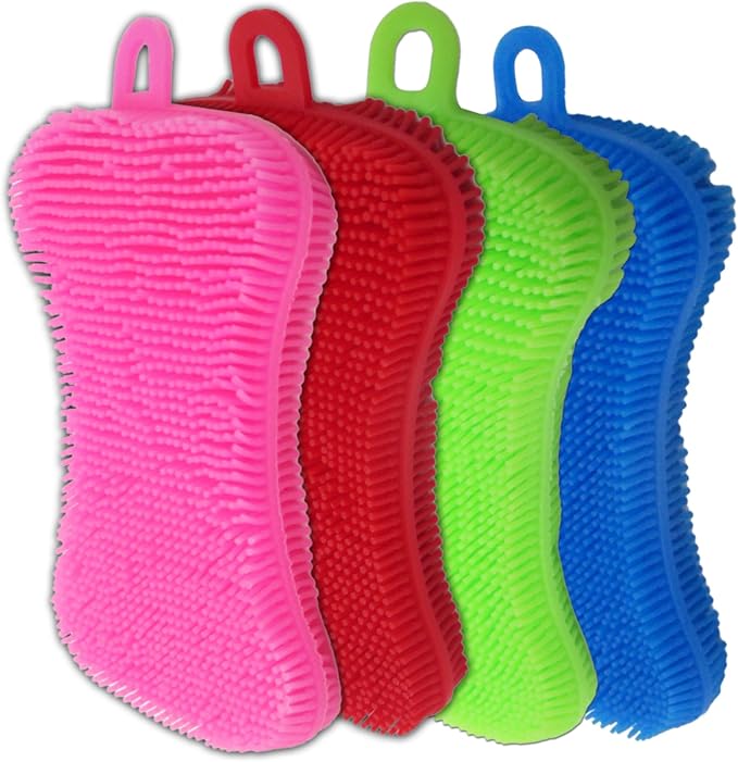 Silicone Dish Sponge by Gadgetime+USA