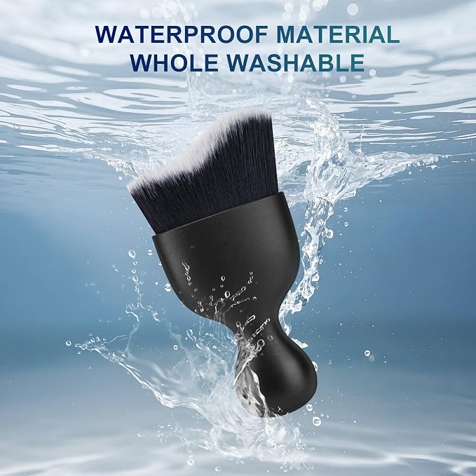 2 PCS Car Interior Detailing Brush, Auto Car Dusting Brushes, Soft Bristles - Image 5