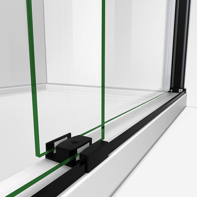 DreamLine Sapphire 56-60 inch W x 60 inch H Semi-Frameless Bypass Tub Door in - Image 6
