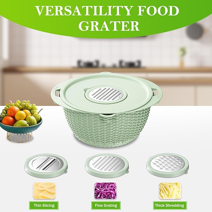 4 in 1 Colander with Bowl Set, Food Strainers and Colanders, Colander - Image 3
