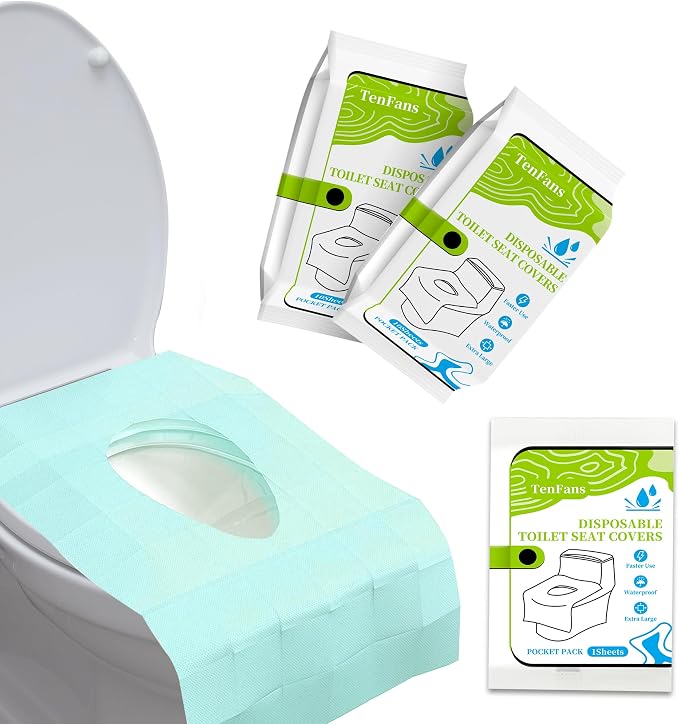 TenFans Toilet Seat Covers Disposable by TenFans