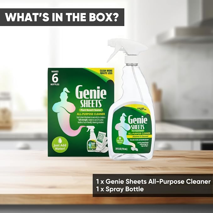 Genie Sheets All Purpose Cleaner | 1 Bottle - Image 6