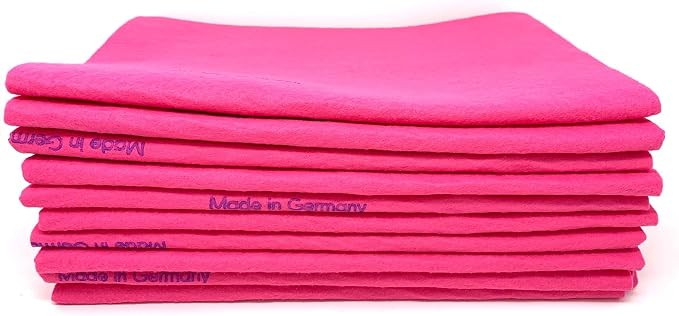 10 Pack Extra Large Original German Shammy Cloths Chamois Towels Super Absorbent by Unknown