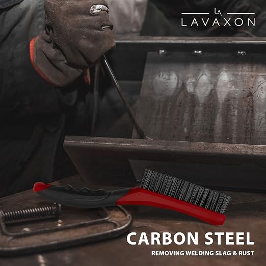Wire Brush Set-Heavy Duty Stainless & Carbon Steel Bristles - Image 7