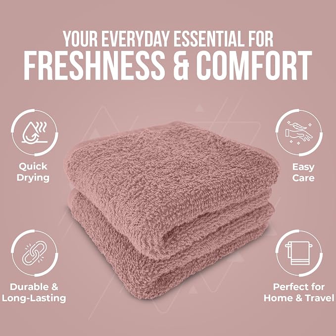 DAN RIVER 24 Pack Wash Cloths for Showering - Image 5