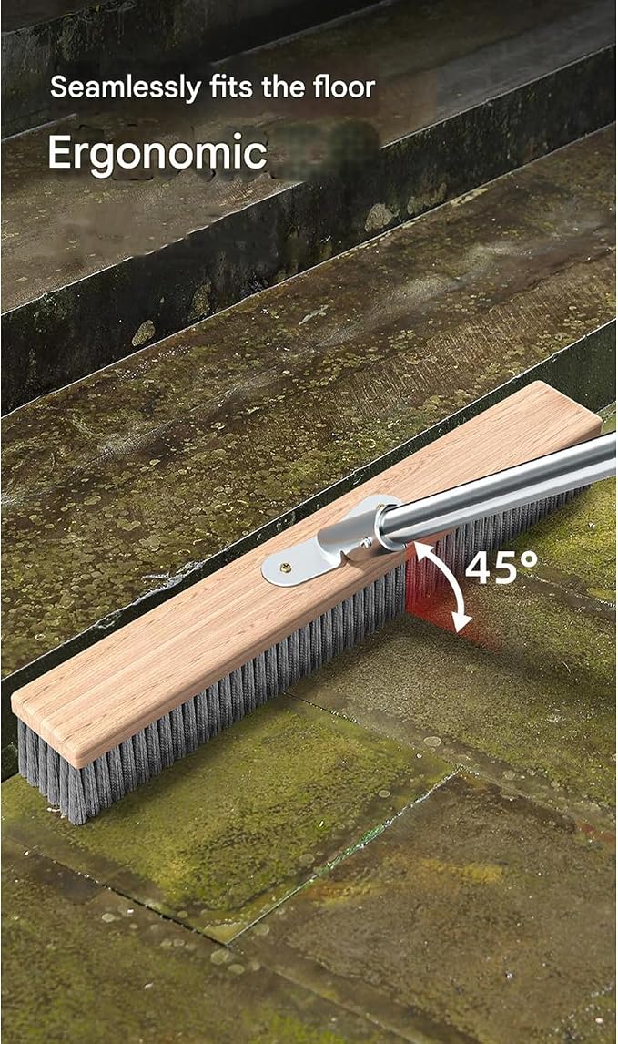 Stainless Steel Scrub Brush for Strong on Patio Driveway and Bathroom Hard - Image 6