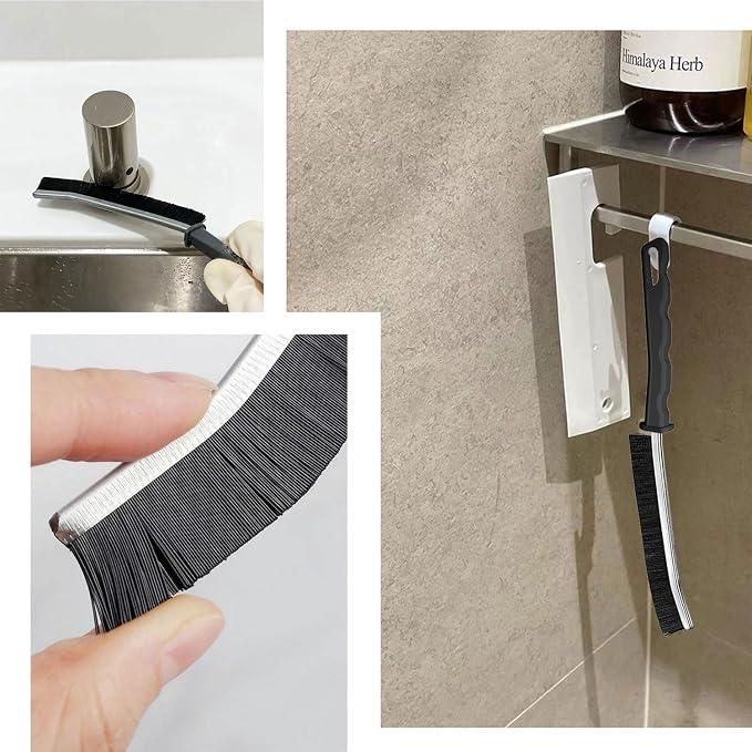 Gap Cleaning Brush, Dead Corners Multifunctional Brushes, Bathroom Crevice Gaps - Image 4