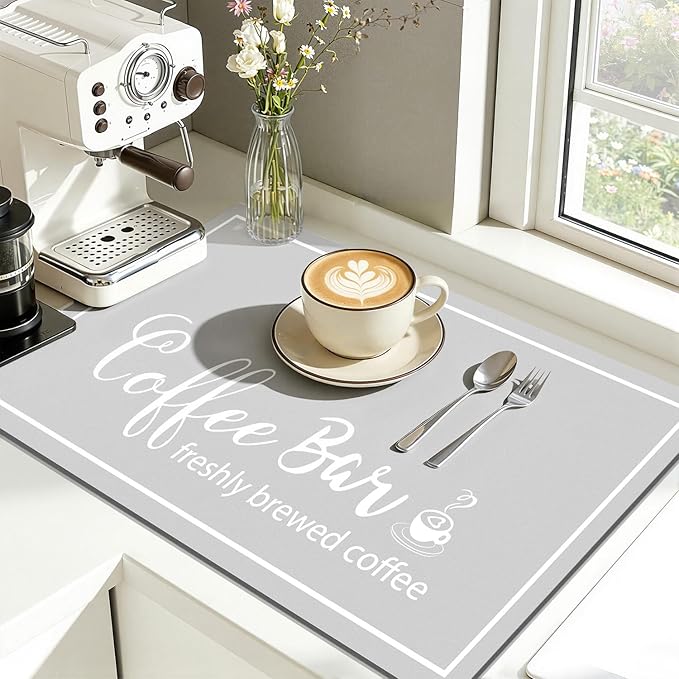 Findosom Dish Drying Mat, Cuttable Drying Mat - Image 5