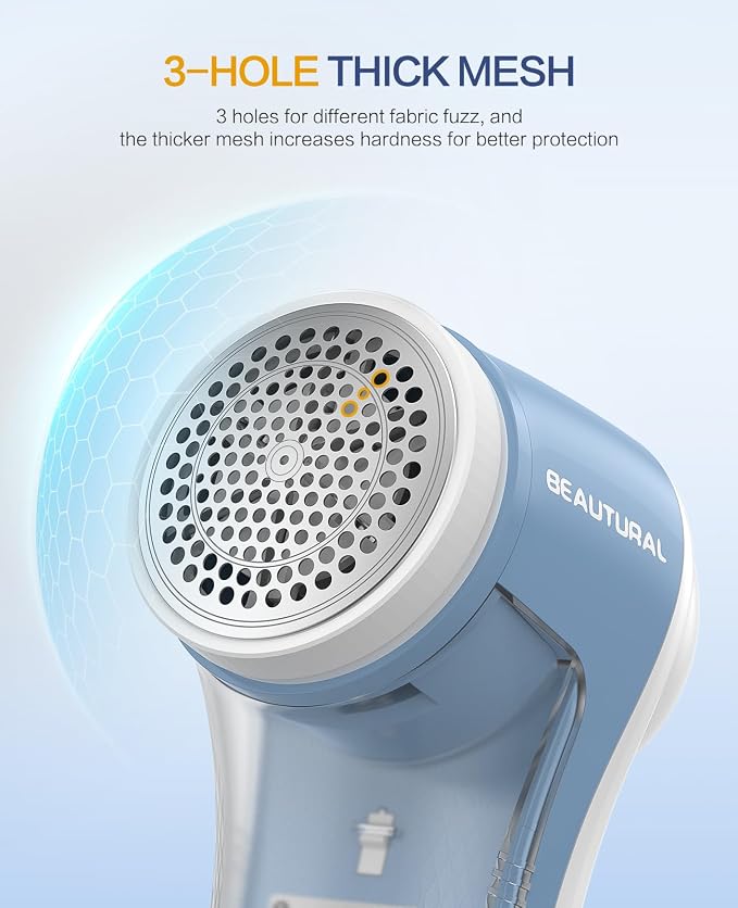 BEAUTURAL Fabric Shaver, Rechargeable Lint Remover - Image 5