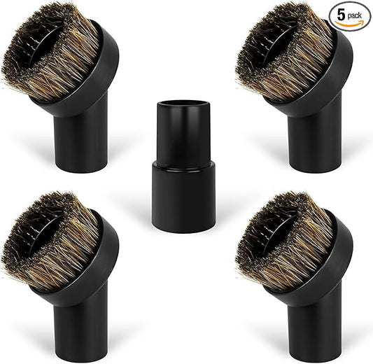 5PCS Horse Hair Brush Vacuum Attachment Set by Unknown