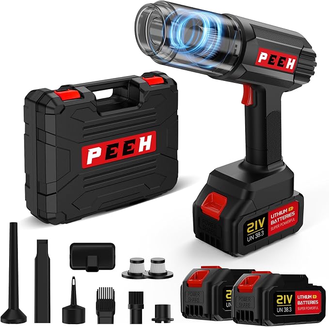 Handheld Vacuum for Home, Cordless Portable Vacuum Cleaner, Rechargeable by PEEH