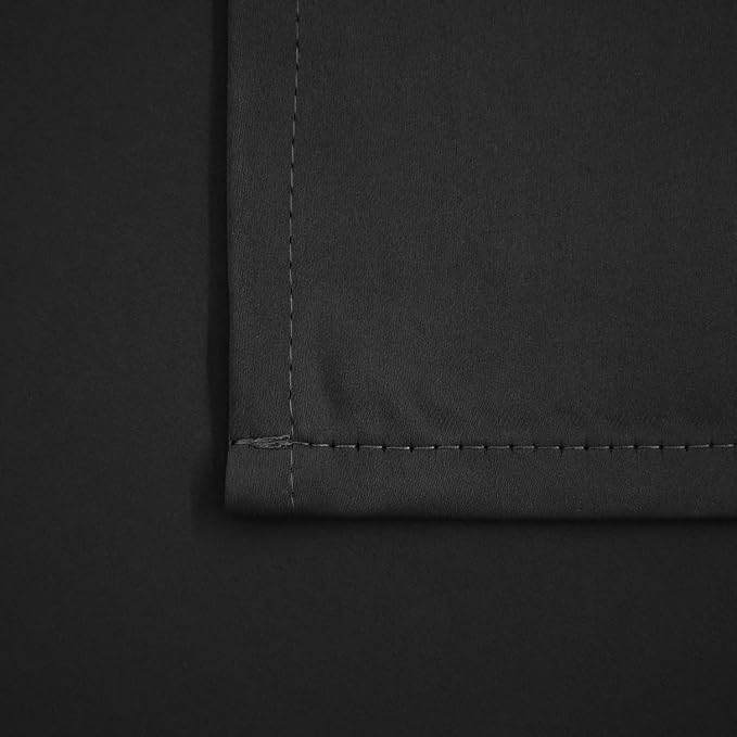 Pickluc Blackout Curtains 45 Inches Long 2 Panels, Room Darkening Tiers - Image 4