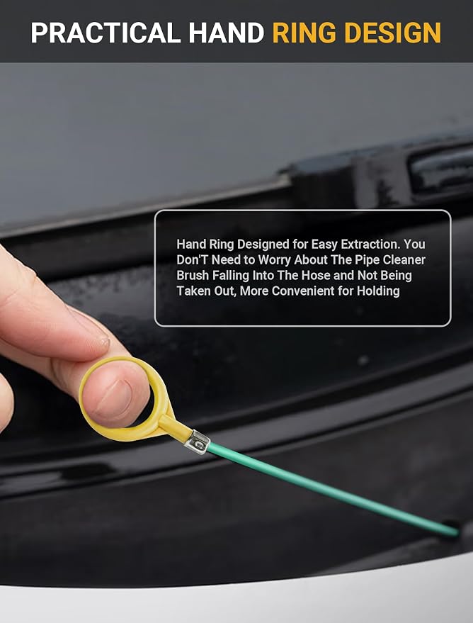 Upgraded Auto Sunroof Drain Cleaning Tool, 120 Inch Long Flexible Drain Brush - Image 5