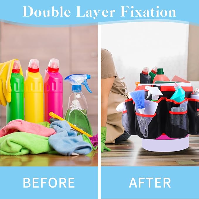 Portable Bucket Cleaning Tool Organizer, 5 Gallon Bucket Holder Cleaning - Image 5