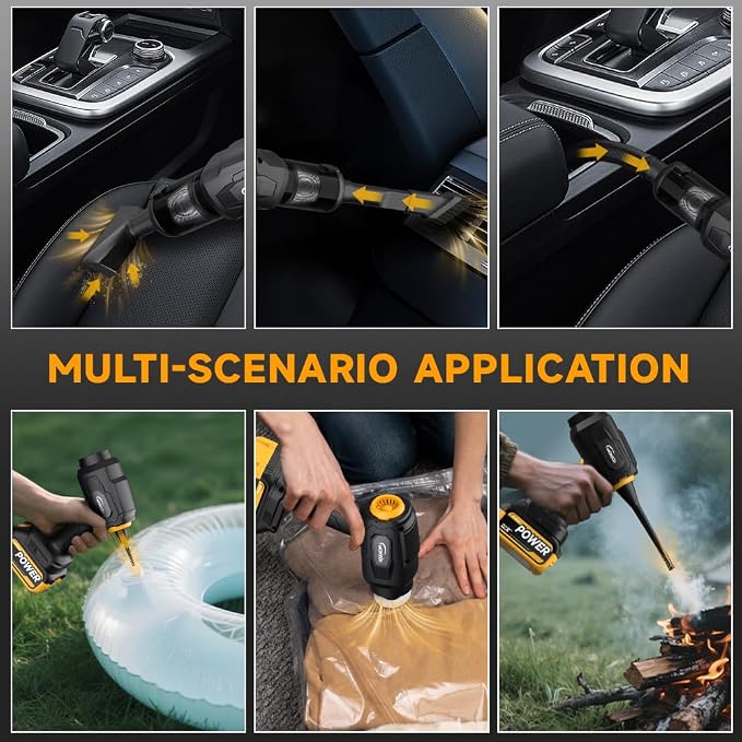 Handheld Car Vacuum Cordless, Portable Cars Vacuum Cleaner - Image 5