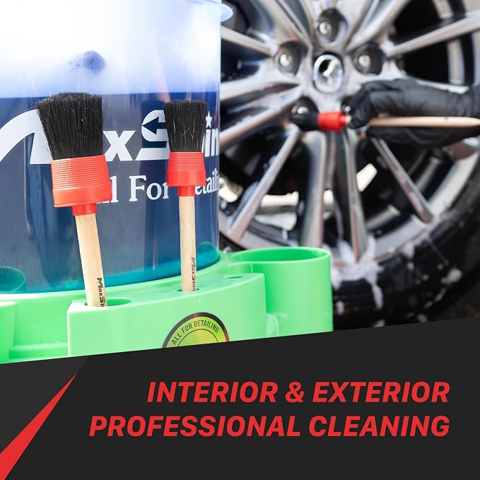 Maxshine 3 Pieces Professional Auto Detailing Brush Kit - Image 8