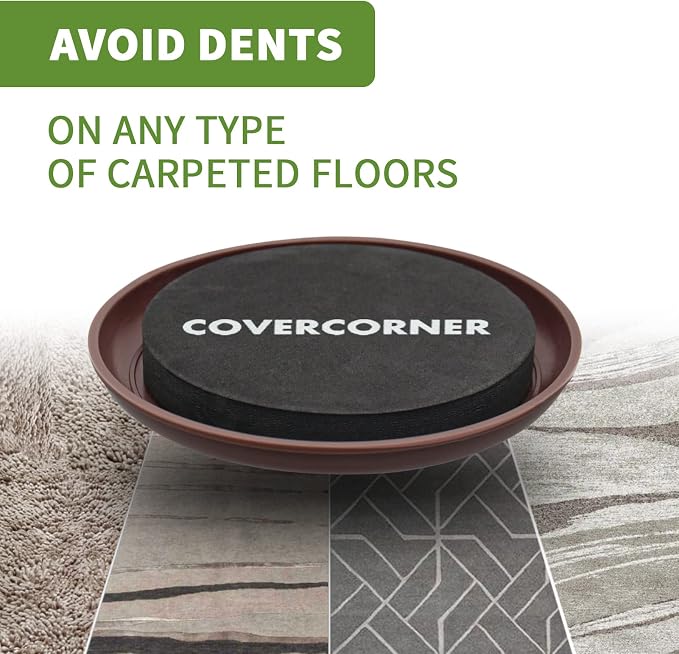 Furniture Sliders for Carpet 8 PCS - Image 7