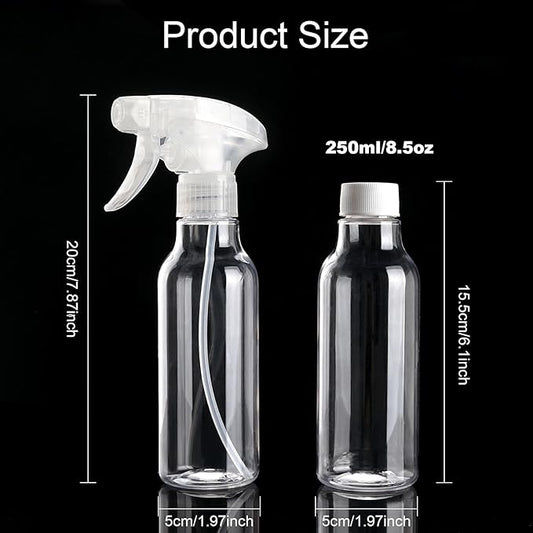 Cosywell 4 Pack Plastic Spray Bottles 8.8oz/260ml Empty Spray Bottle - Image 2