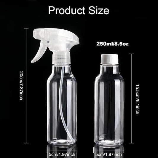 Cosywell Plastic Spray Bottles 8.8oz/260ml 3 Pack Empty Spray Bottle - Image 2