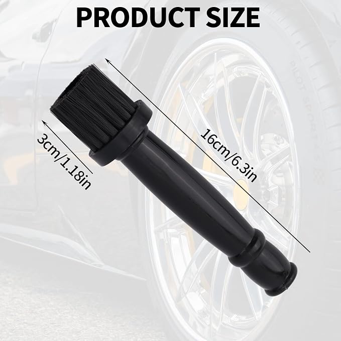 Wheel Lug Nuts Cleaning Brush, Car Detailing Brush Kit - Image 2