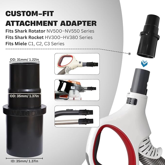 Upholstery Attachment for Shark Navigator Rotator, Vacuum Accessories & - Image 4