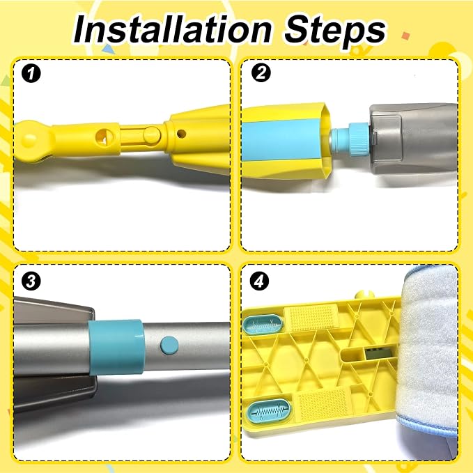 Spray Mop Kids Montessori Love Toy Set - Image 7