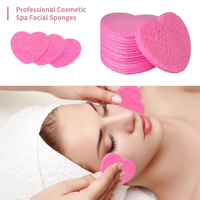 100-Count Compressed Facial Sponges - Image 2