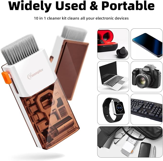 Laptop Screen Keyboard Cleaner Kit, All in 1 Electronics Cleaning Tool - Image 8
