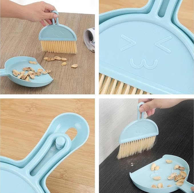 Small Broom and Dustpan Set for Home, Mini Clean Brush - Image 7