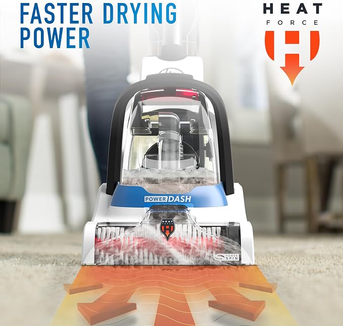 Hoover PowerDash Pet Compact Carpet Cleaner Machine, Lightweight Shampooer - Image 2