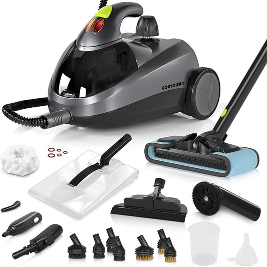 Heavy-Duty Steam Cleaner - 1500W Multipurpose Handheld Floor Steamer by Unknown