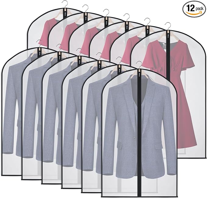 Kntiwiwo Garment Bags Clear Suit Bag by Kntiwiwo