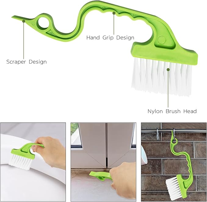 8 Pcs Hand-held Groove Gap Cleaning Tools - Image 4