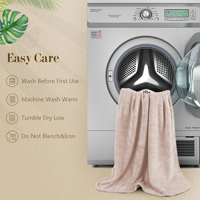 Orighty Microfiber Bath Towels Pack of 4 - Image 6